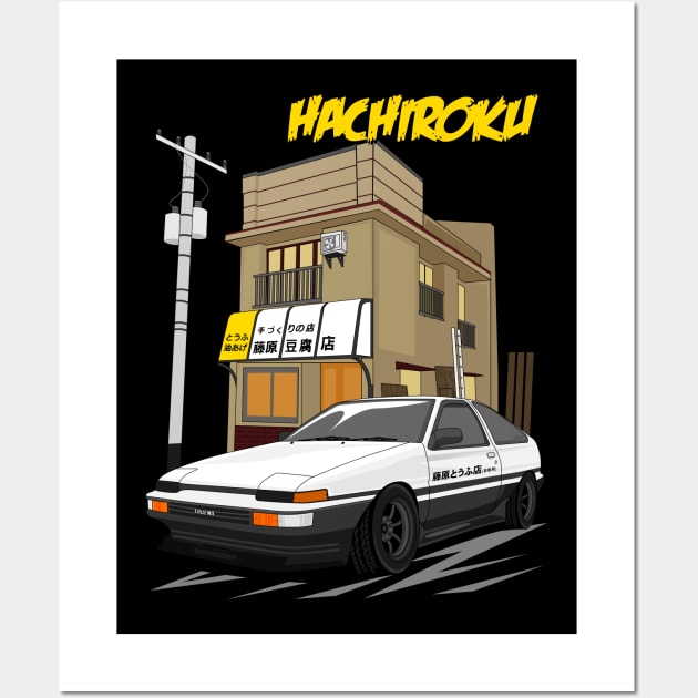 AE86 Wall Art by zevalia